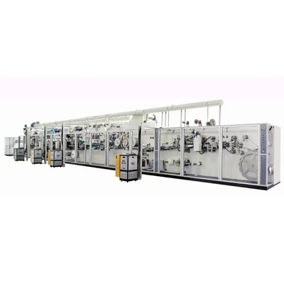 Secondhand Baby Diaper Making Machine Used Semi Automatic Sanitary Napkin Machine