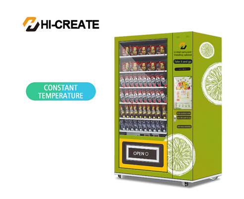 The vending machine automatic soda combination snacks, drinks vending machine