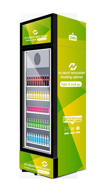 The vending machine automatic soda combination snacks, drinks vending machine