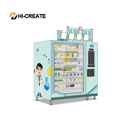 Outdoor commercial grade mobile self-service automatic touch screen drink and snack vending machine