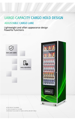 Outdoor events self-service automatic touch screen drink snack vending machine Europe medium mechanical combo