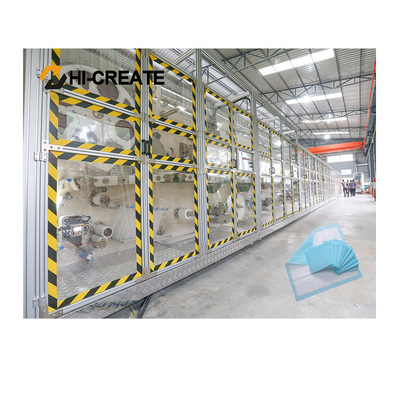 Underpad Sheet Manufacturing Machine 150 - 200M/MIN
