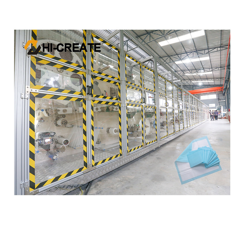 Underpad Sheet Manufacturing Machine 150 - 200M/MIN