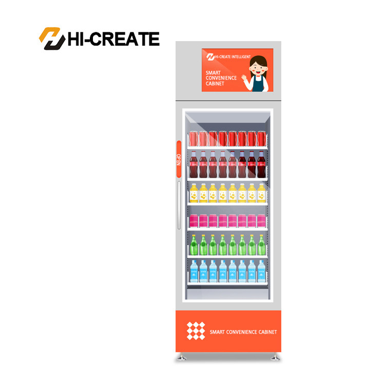 Outdoor events self-service automatic touch screen drink snack vending machine Europe medium mechanical combo